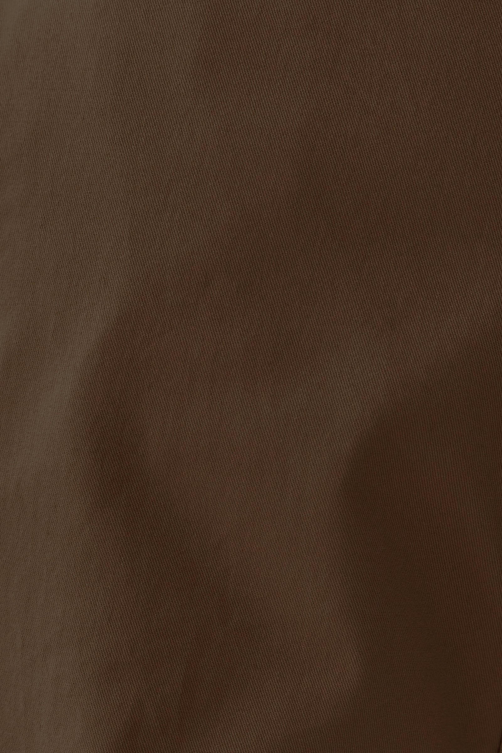 Cotton Blend Culottes in Soil - Image 5