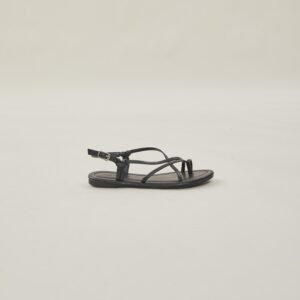 Blake Loop Sandals in Black