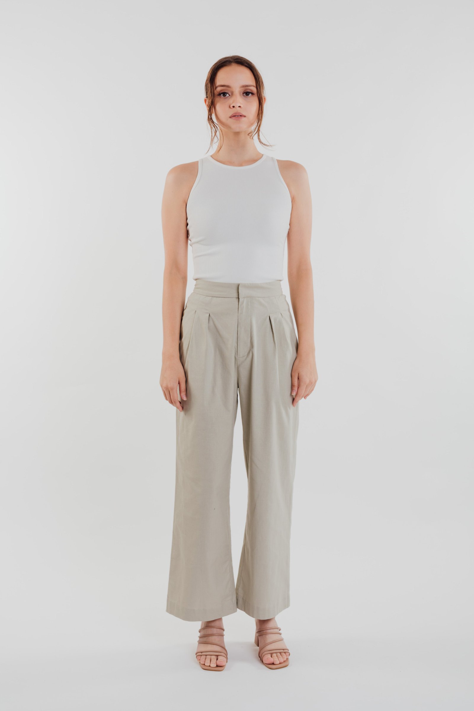 Linen Pants in Natural