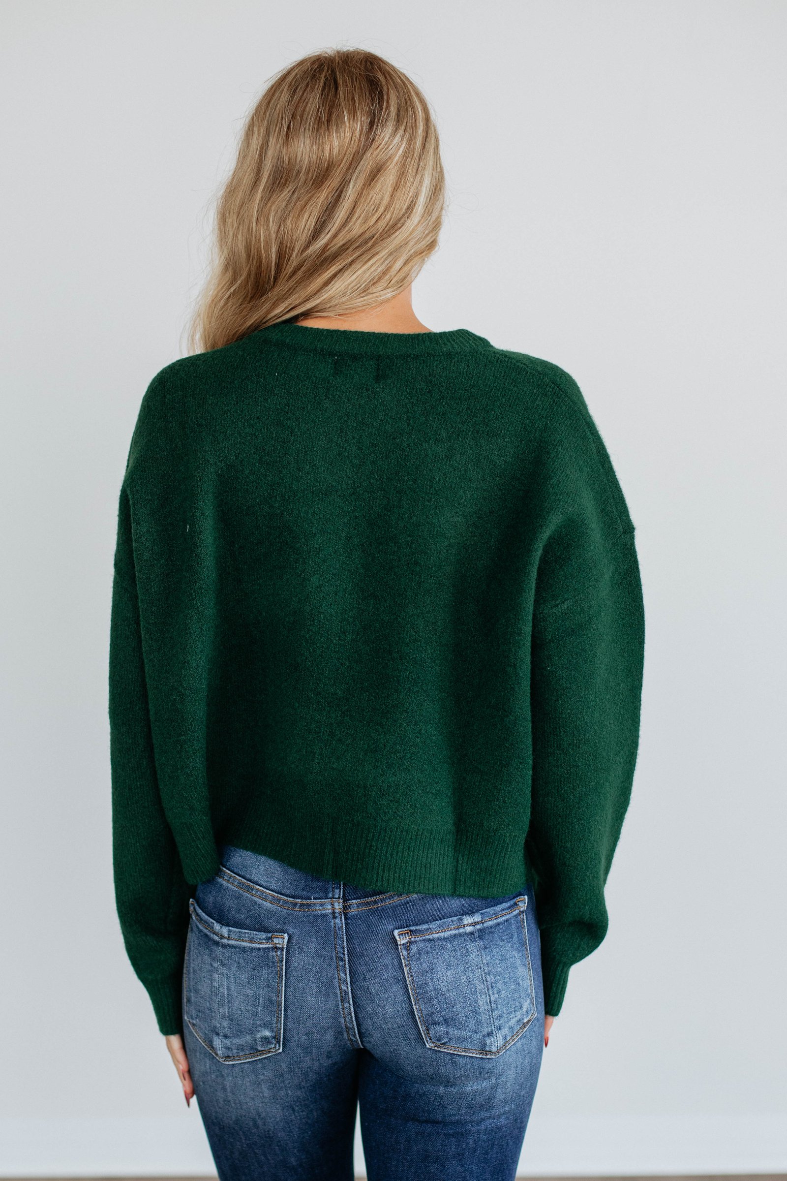 Kassi Cardigan - Forest Green - Image 5