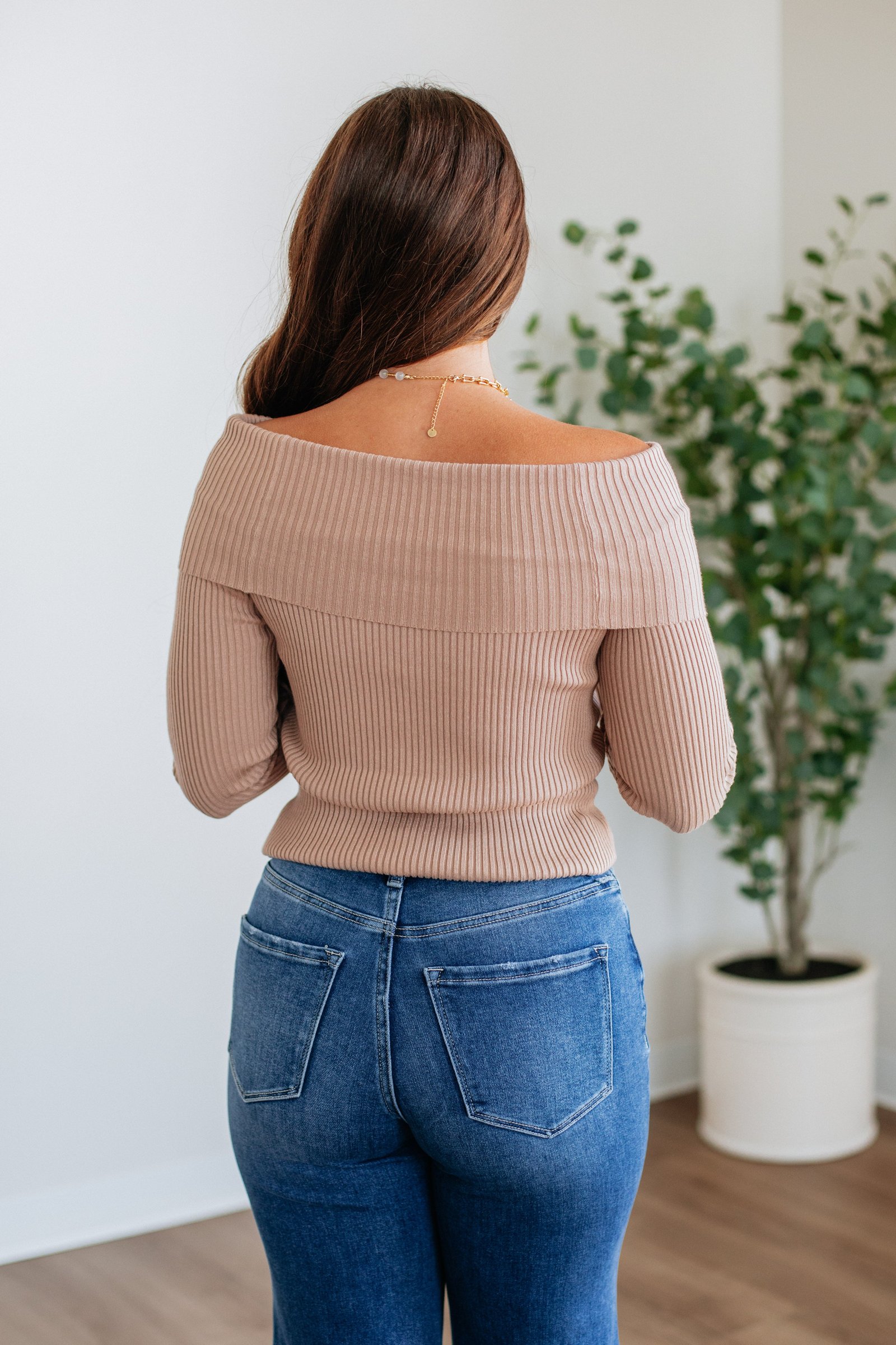 Camaryn Off The Shoulder Sweater - Image 5