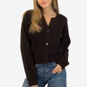 Belle Cardigan - Chocolate