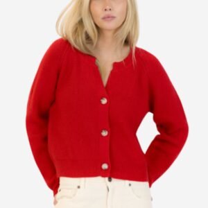 Belle Cardigan - Red