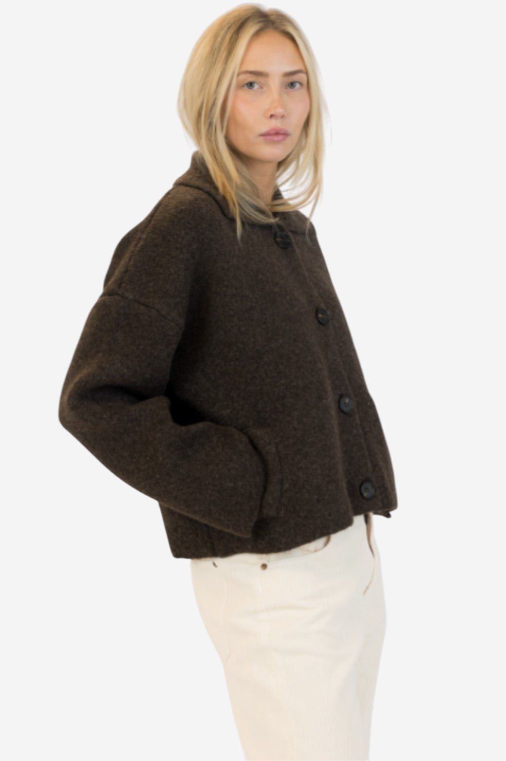 Jonah Coat - Chocolate - Image 2