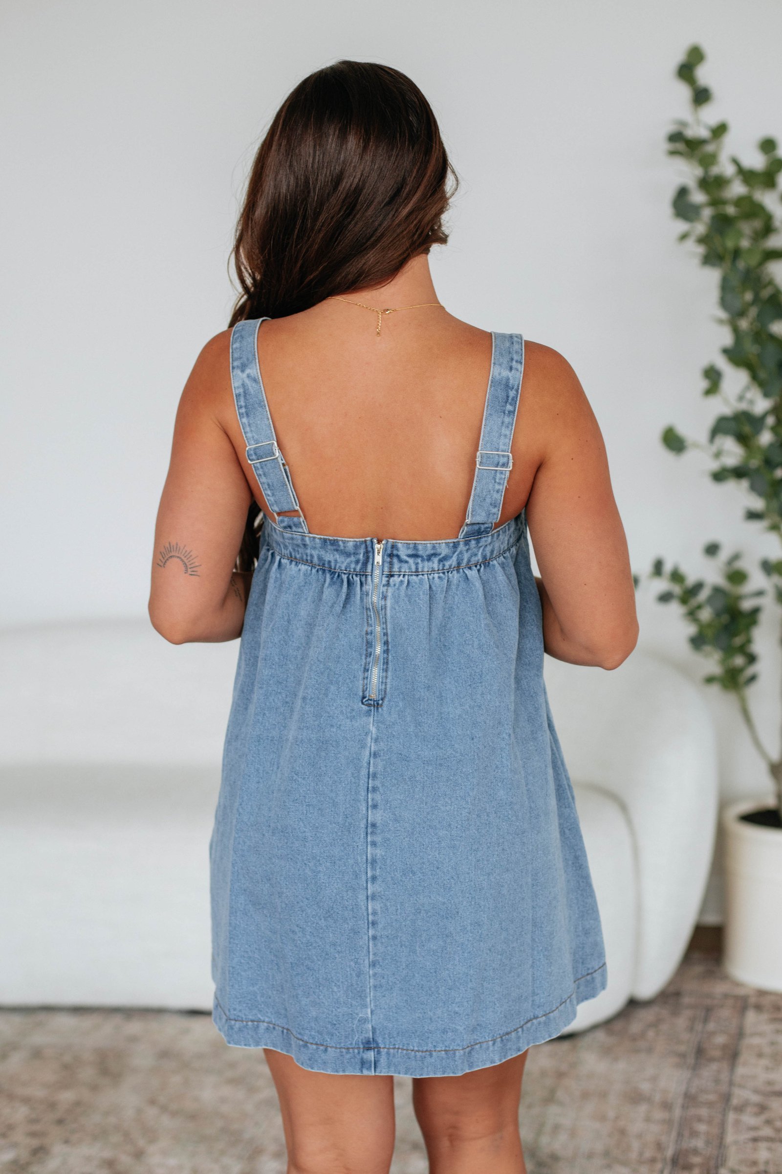 Chasie Denim Dress - Image 5