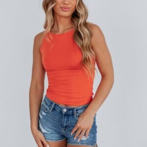 Ariel Basic Tank - Coral