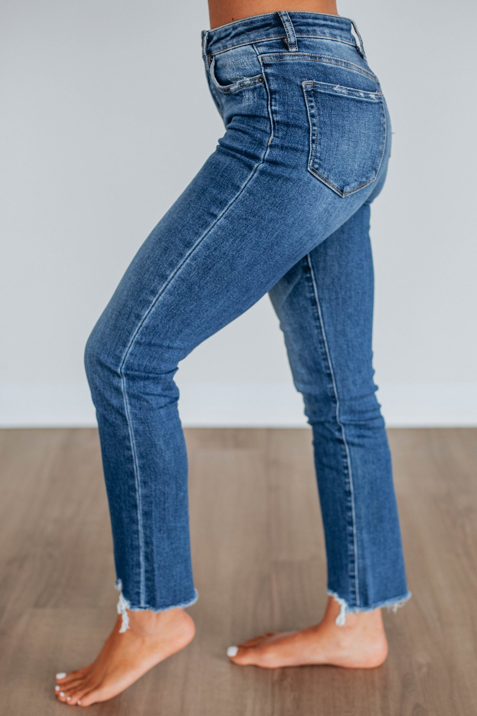 Jeniva Mica Jeans - Dark Wash - Image 2