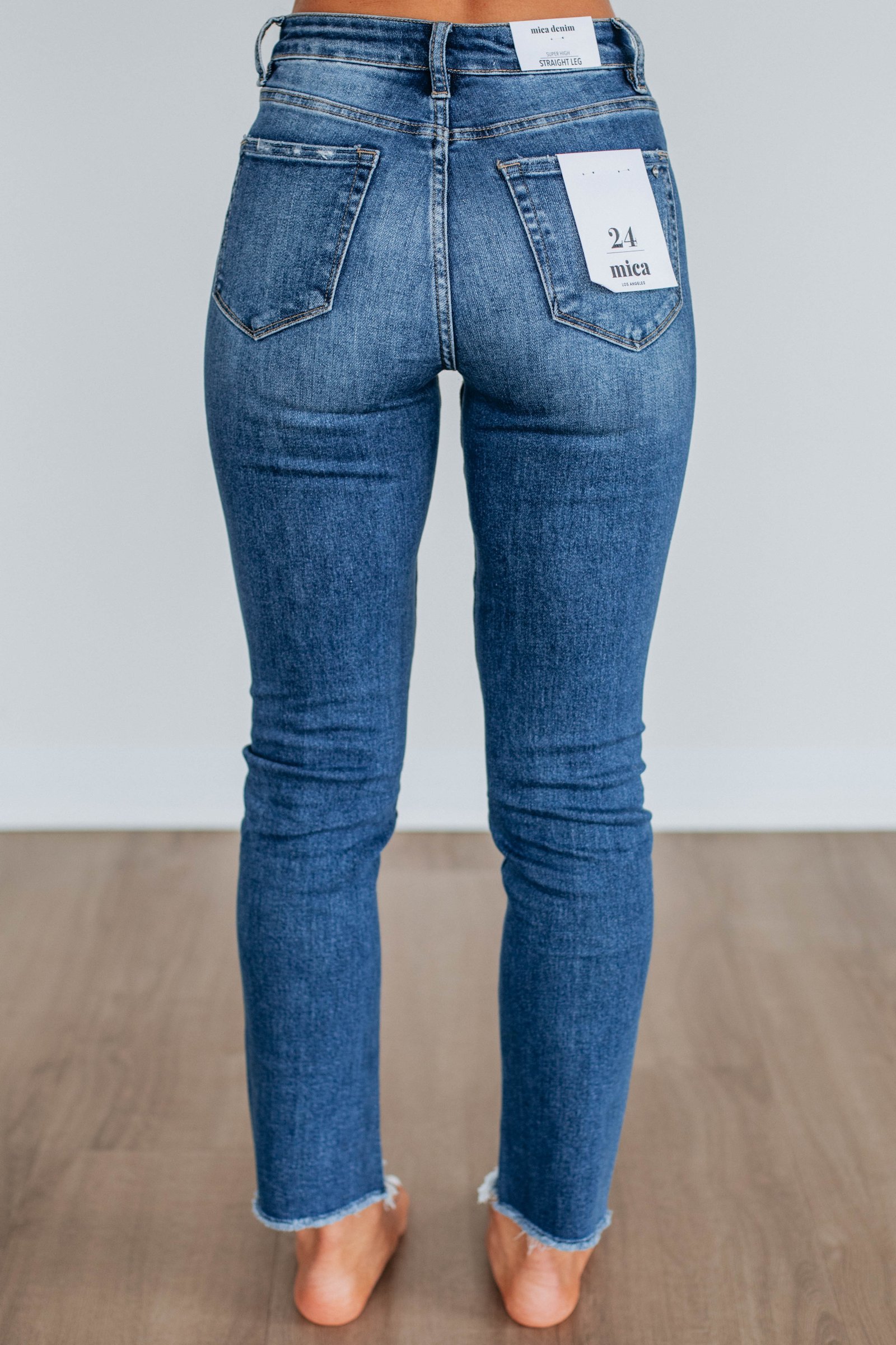 Jeniva Mica Jeans - Dark Wash - Image 4