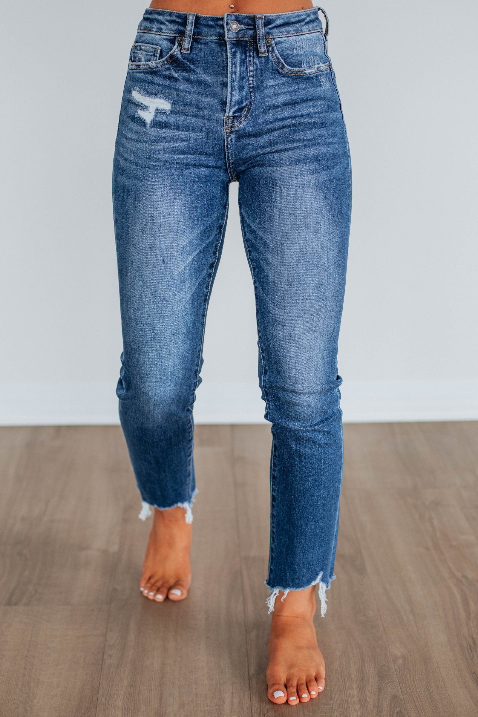 Jeniva Mica Jeans - Dark Wash - Image 5