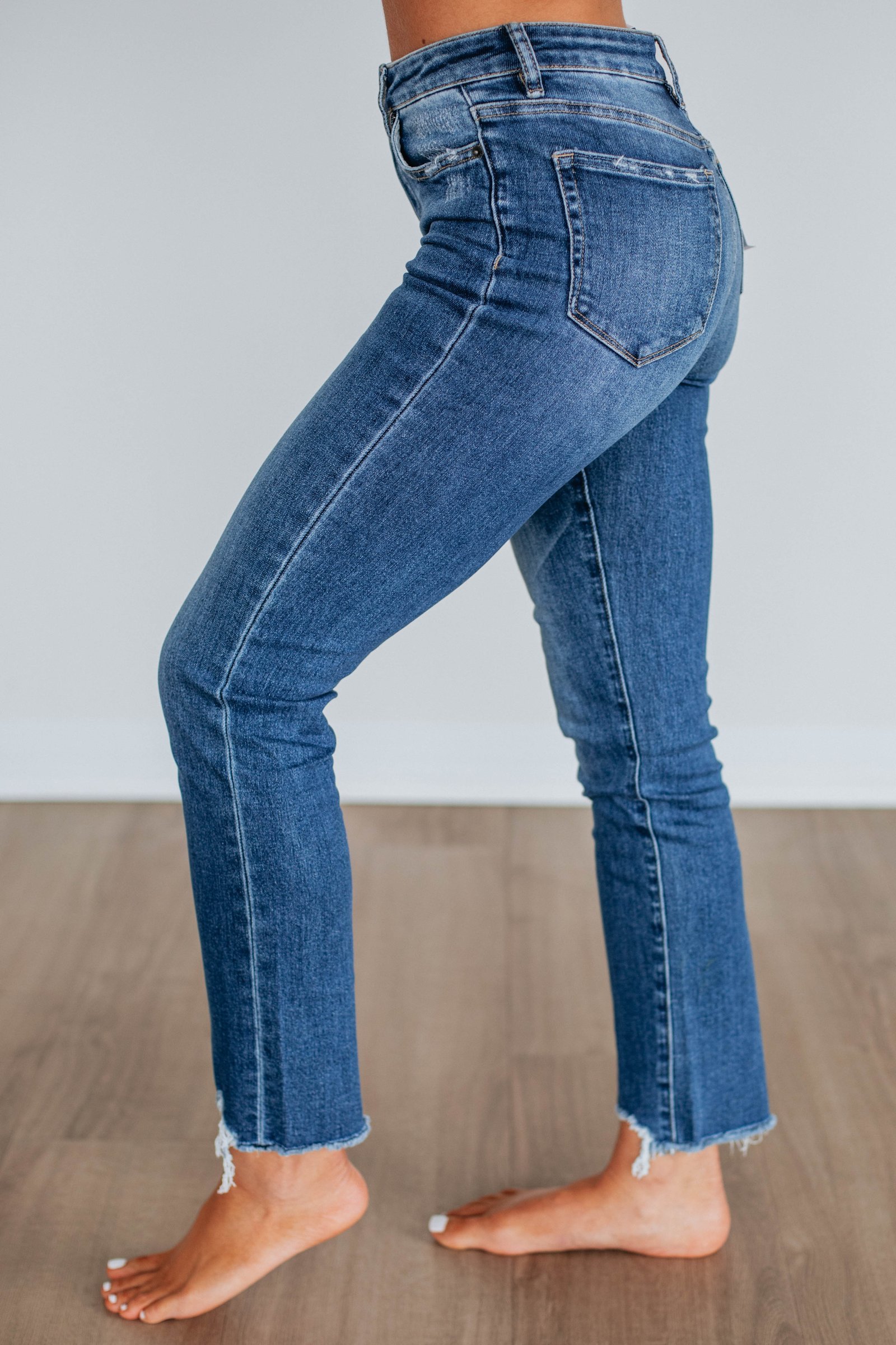 Jeniva Mica Jeans - Dark Wash - Image 6