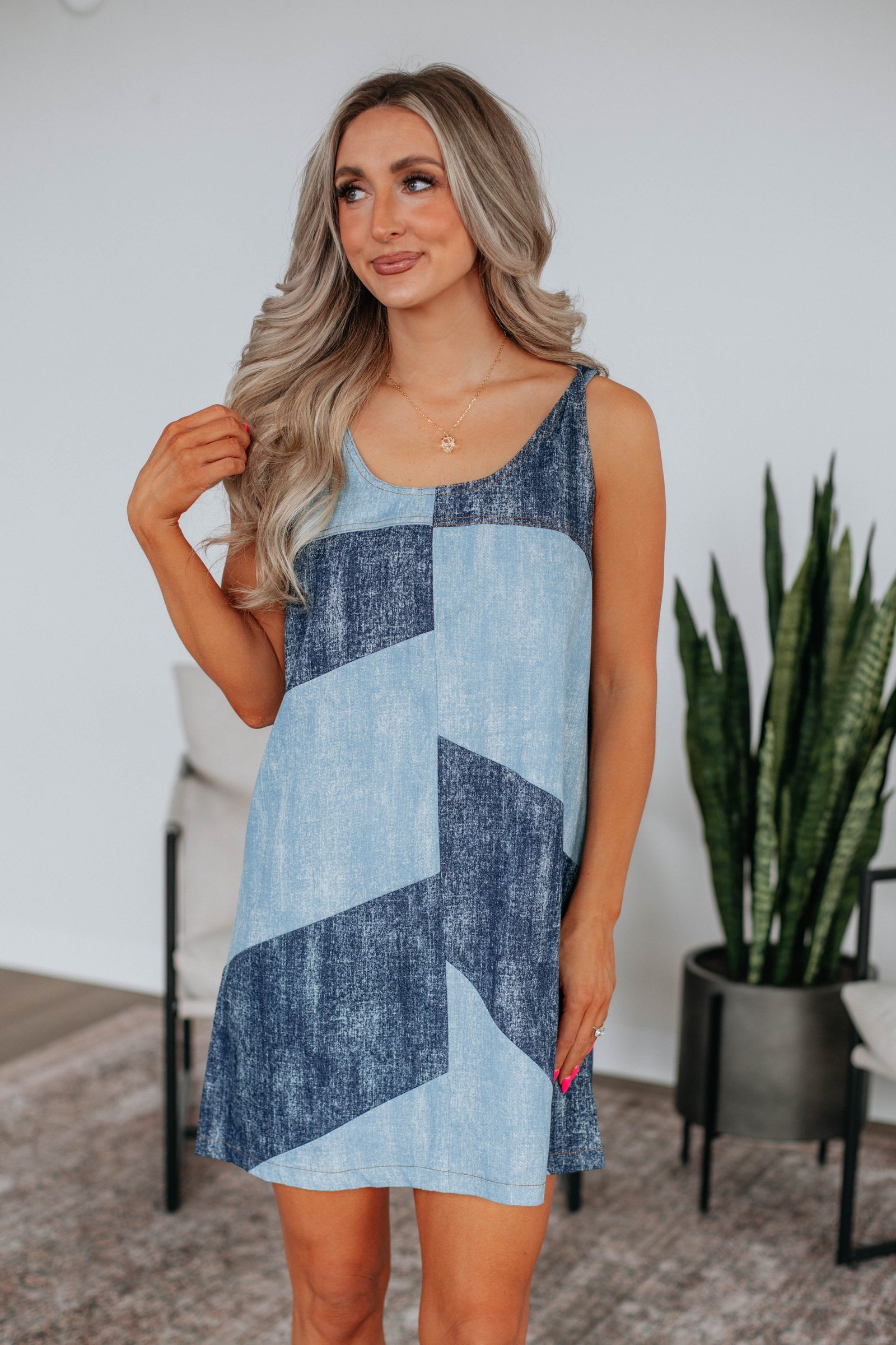 Kenleigh Denim Dress - Image 5