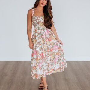 Magnolia Floral Dress