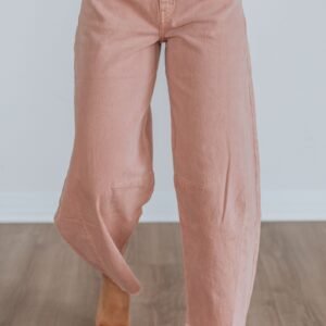 Milah KanCan Jeans - Dusty Pink