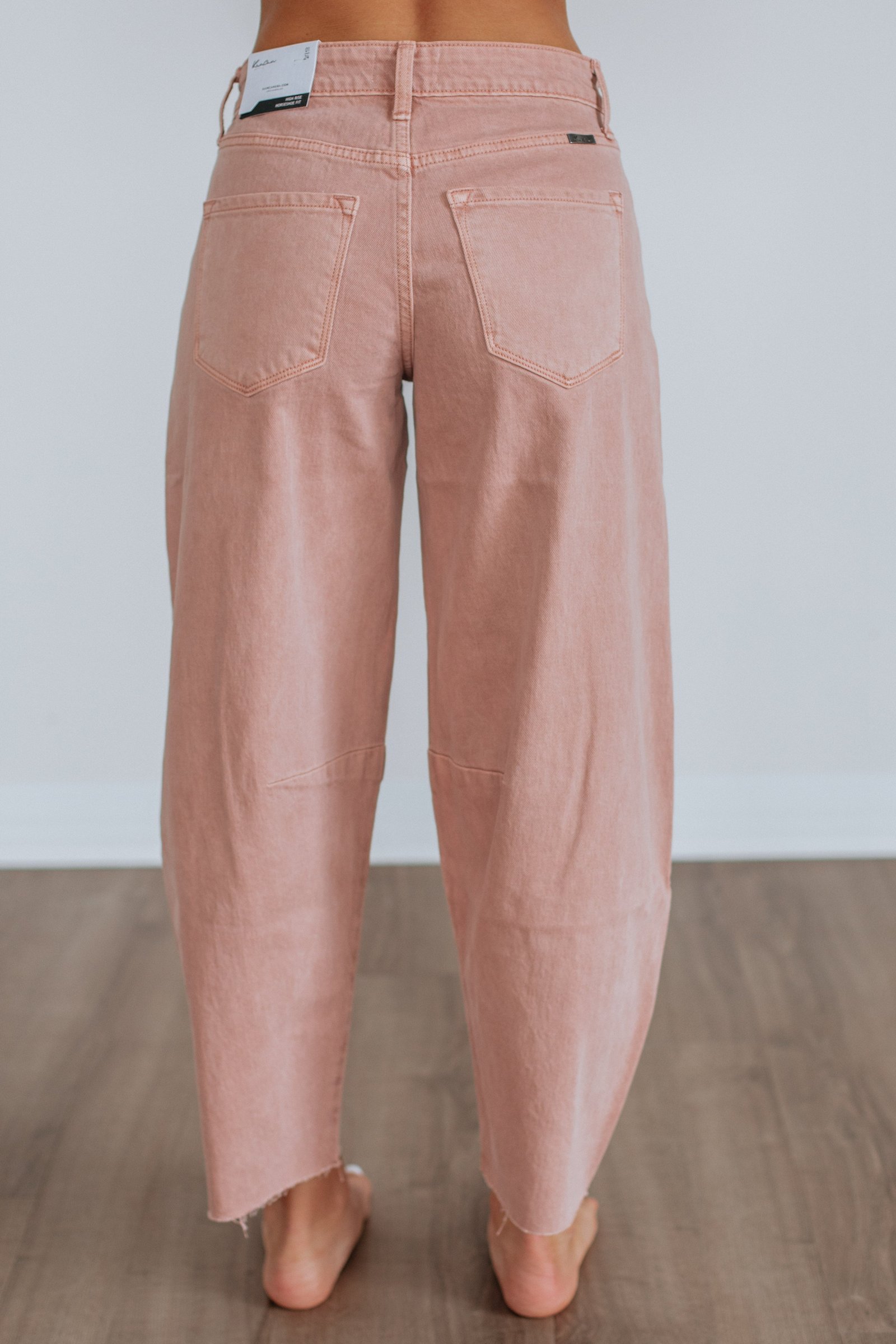 Milah KanCan Jeans - Dusty Pink - Image 4