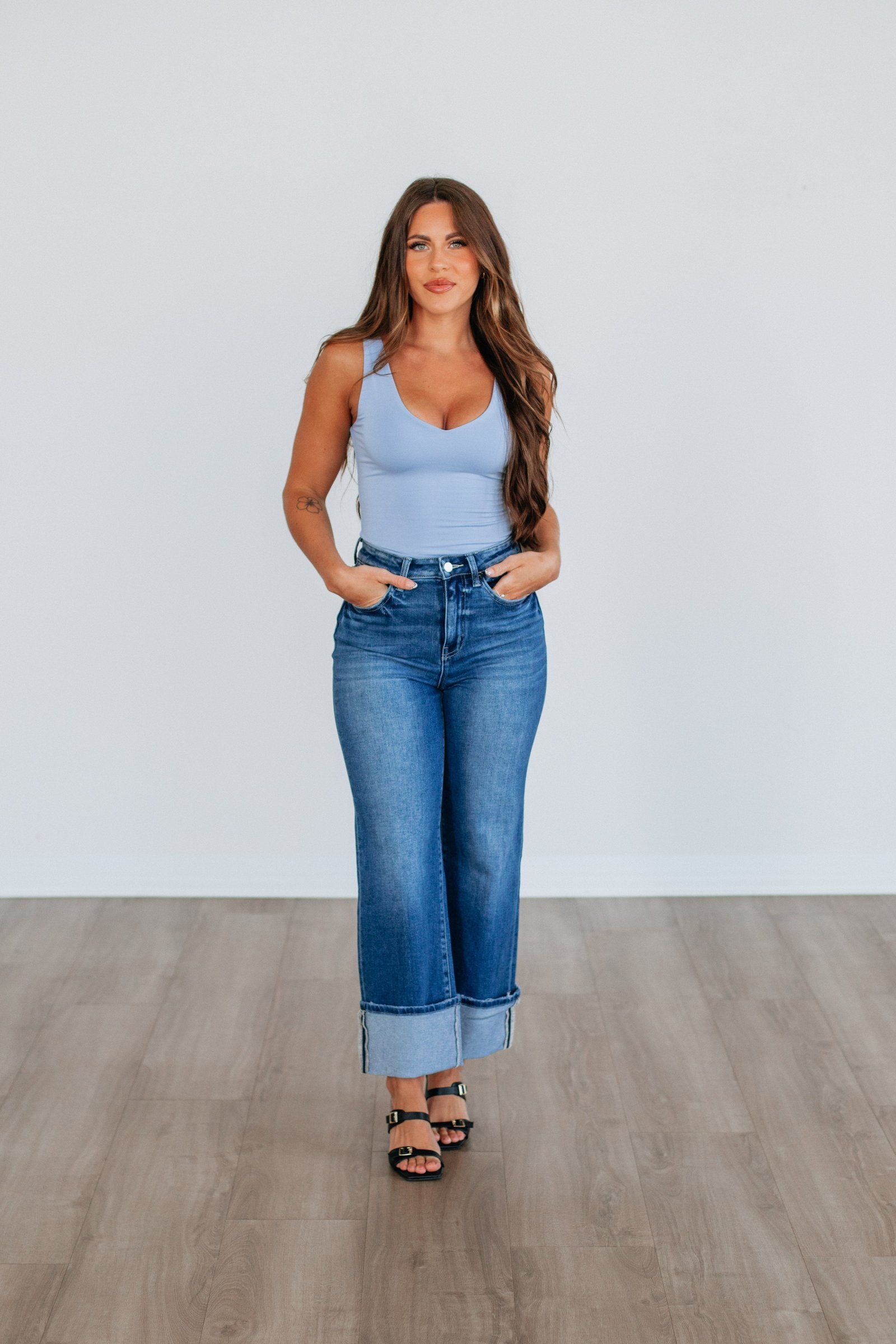 Rio Basic Tank - Chambray - Image 2