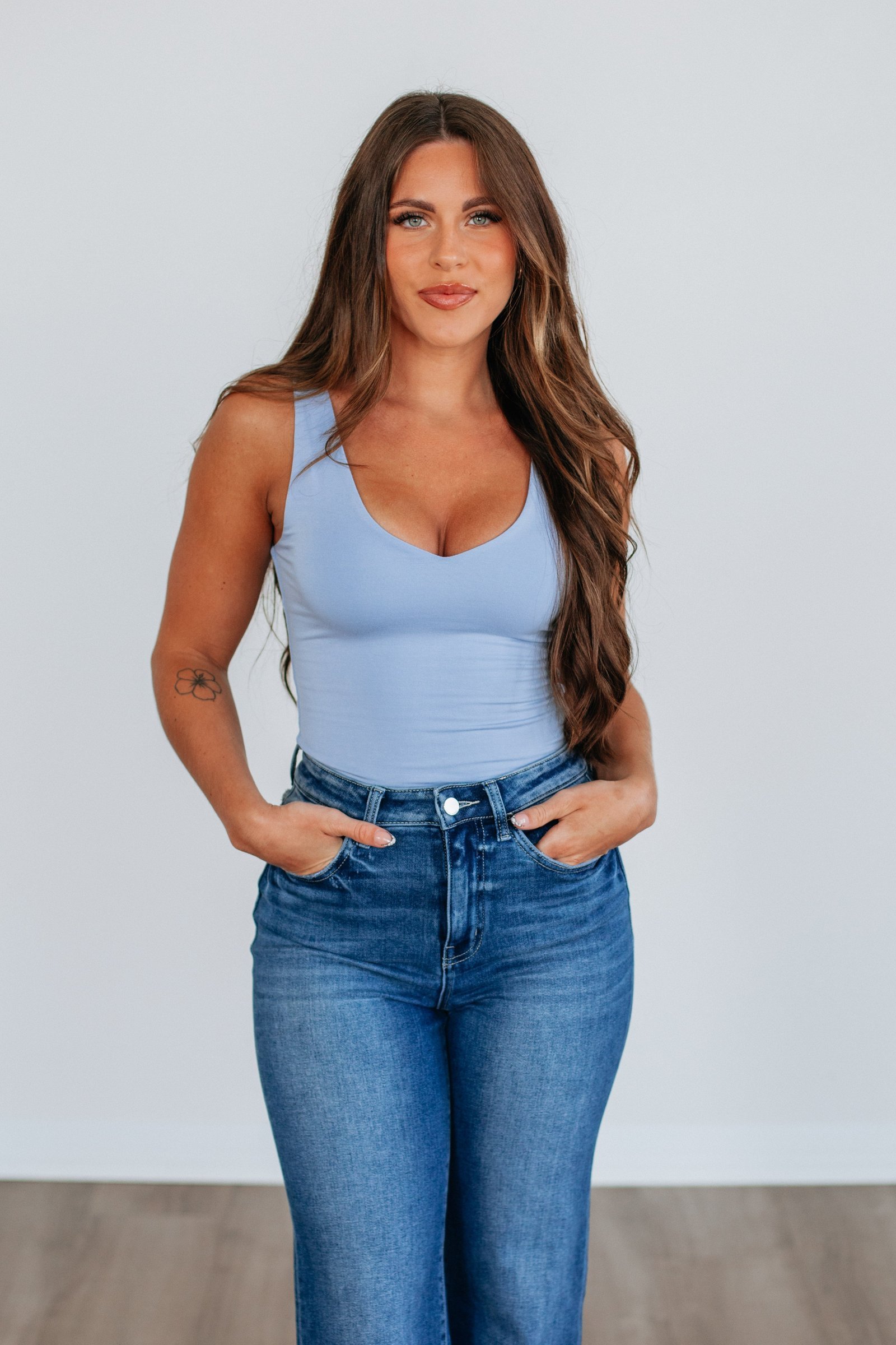 Rio Basic Tank - Chambray