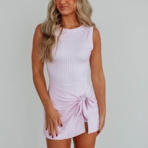Wren Gingham Active Dress