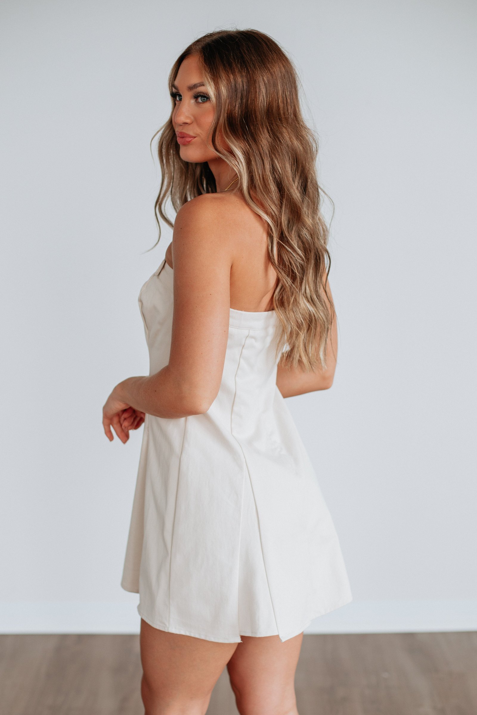 Gigi Strapless Dress - Image 4
