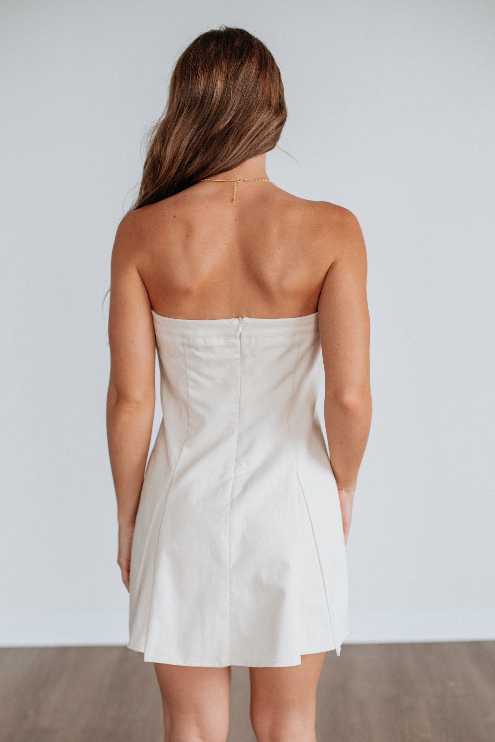 Gigi Strapless Dress - Image 5