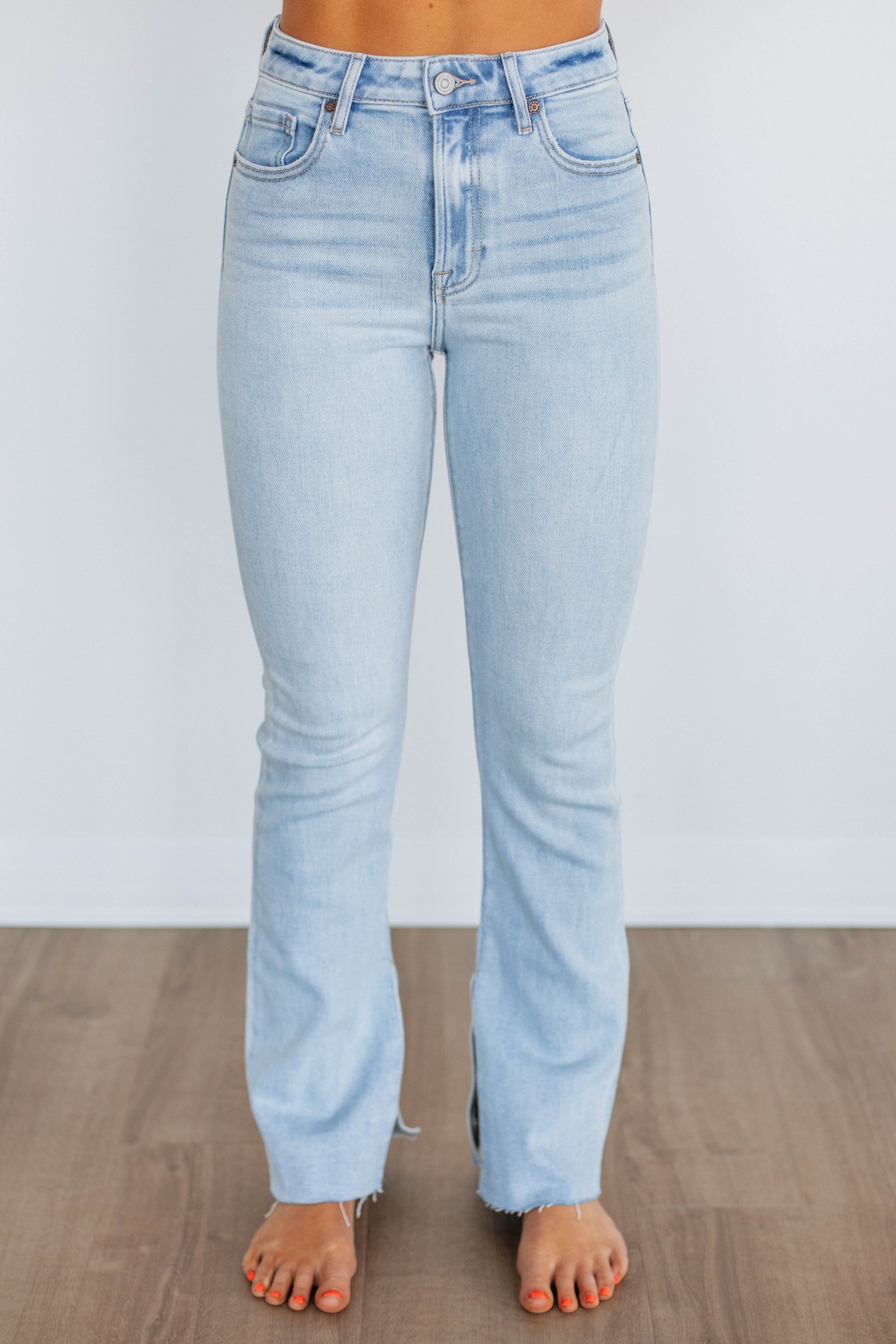 Ryan Hidden Jeans - Light Wash - Image 4