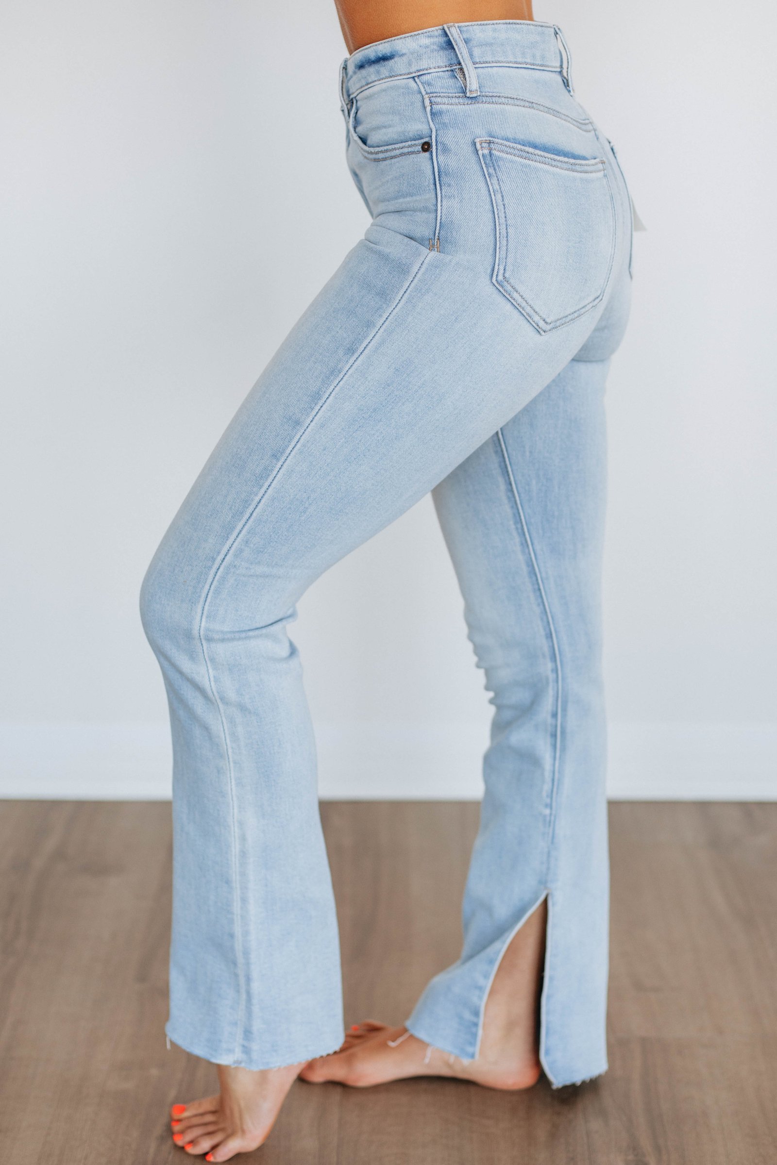 Ryan Hidden Jeans - Light Wash - Image 2