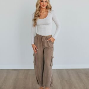 Wylie Cargo Pants - Mocha