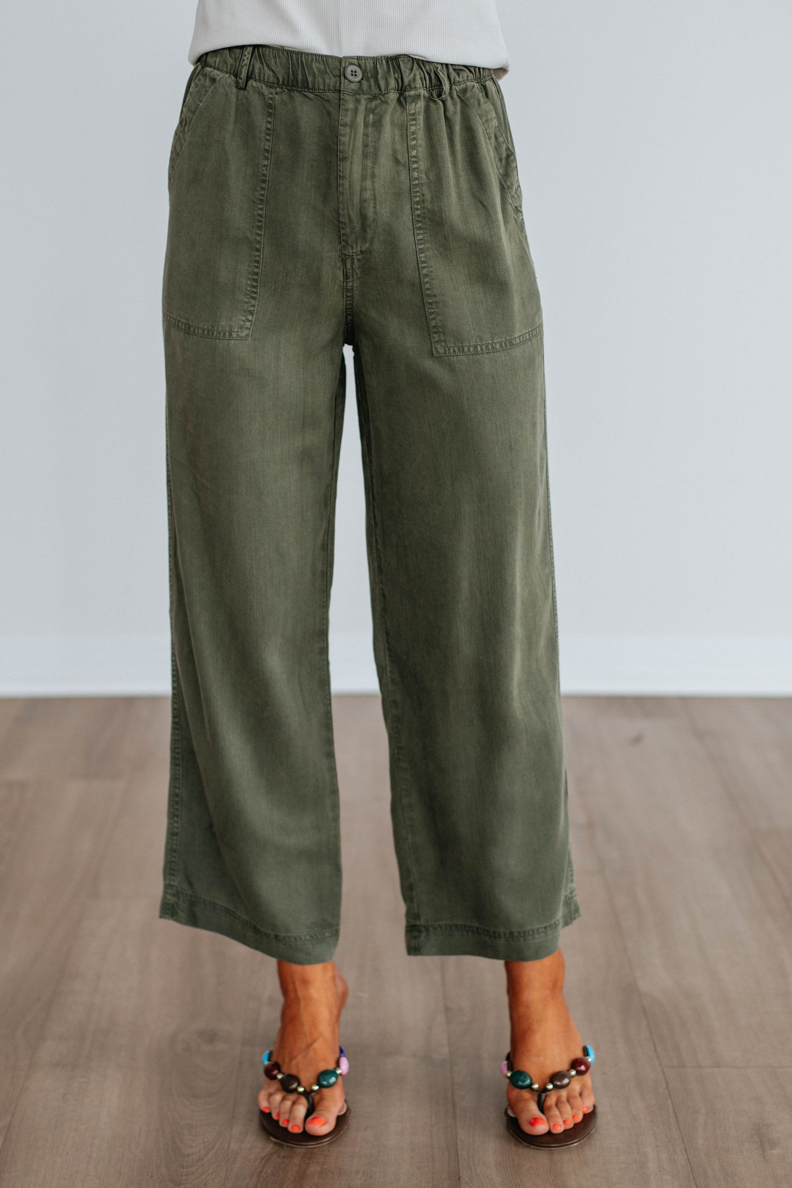 Evryn Wide Leg Pants - Image 8