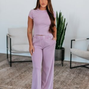 Brilee Two-Piece Set - Amethyst